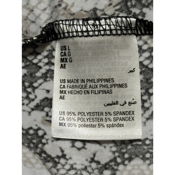 International Concepts Snake Print Tunic Blouse, Size L - Picture 7 of 7